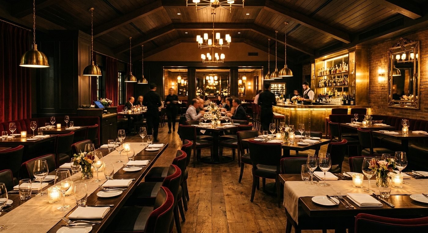 The Dining Room — hospitality photography by RASOI NRI KITCHEN